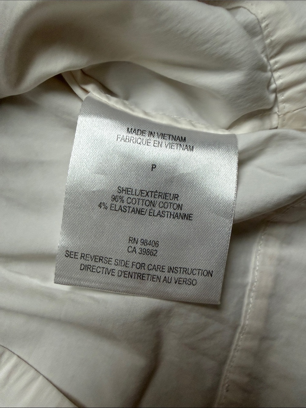 Theory Button Back Sleeveless Shell - - Picture 5 of 5